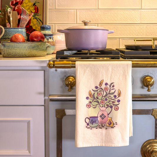 Coffee Craft Tea Towel