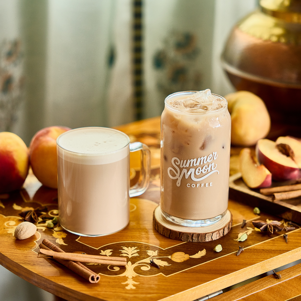Peach Chai Latte