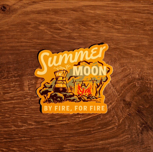 Summer Moon Sticker Pack (5-pack)