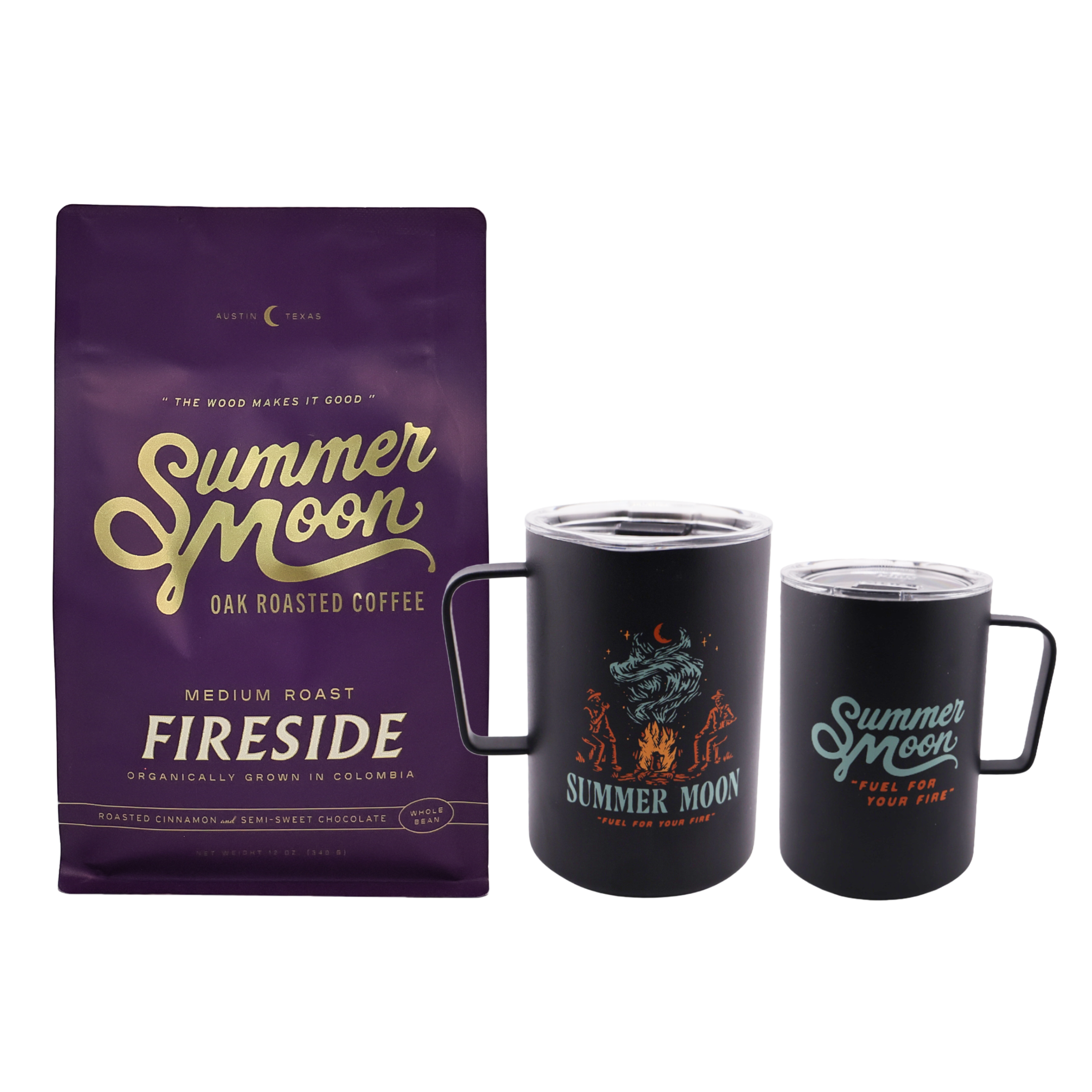 Fireside Coffee & Camp Cup Bundle - Ground for Drip