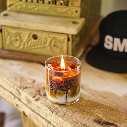 Oak Roasted Iced Latte Candle