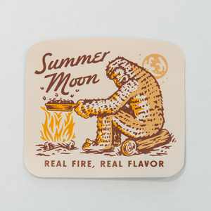 Bigfoot Sticker - Tan