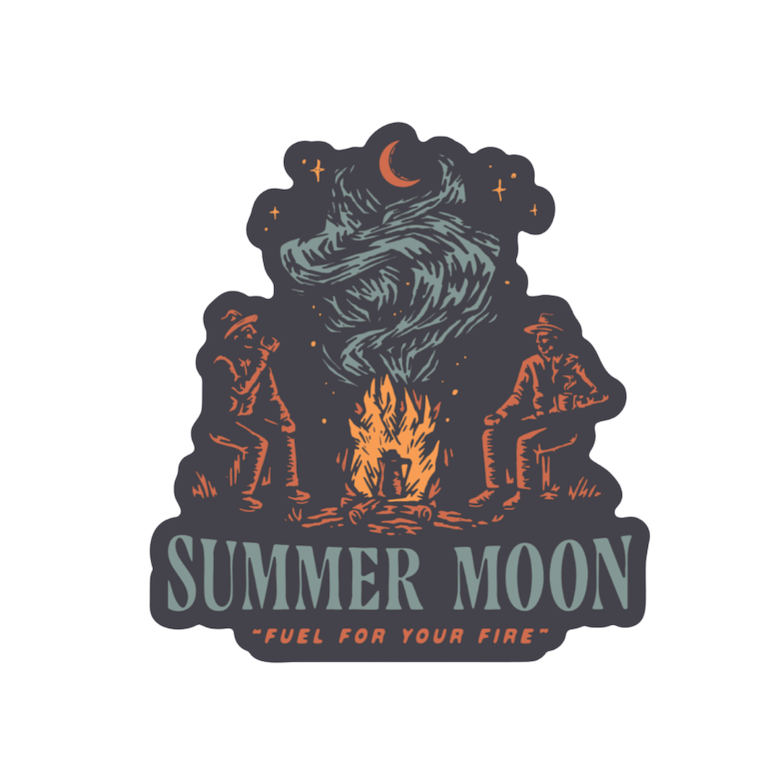 Fireside Sticker