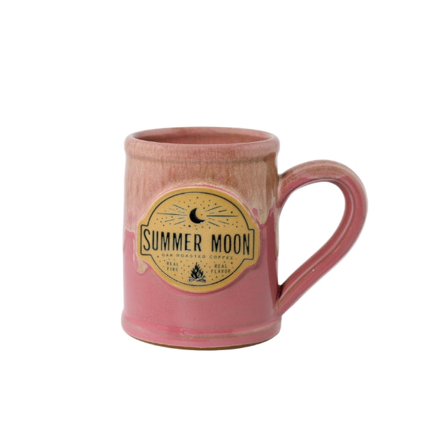 Real Fire Rancher Mug Pink with White