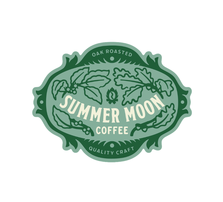 Oak & Coffee Sticker