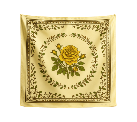 Yellow Rose Bandana