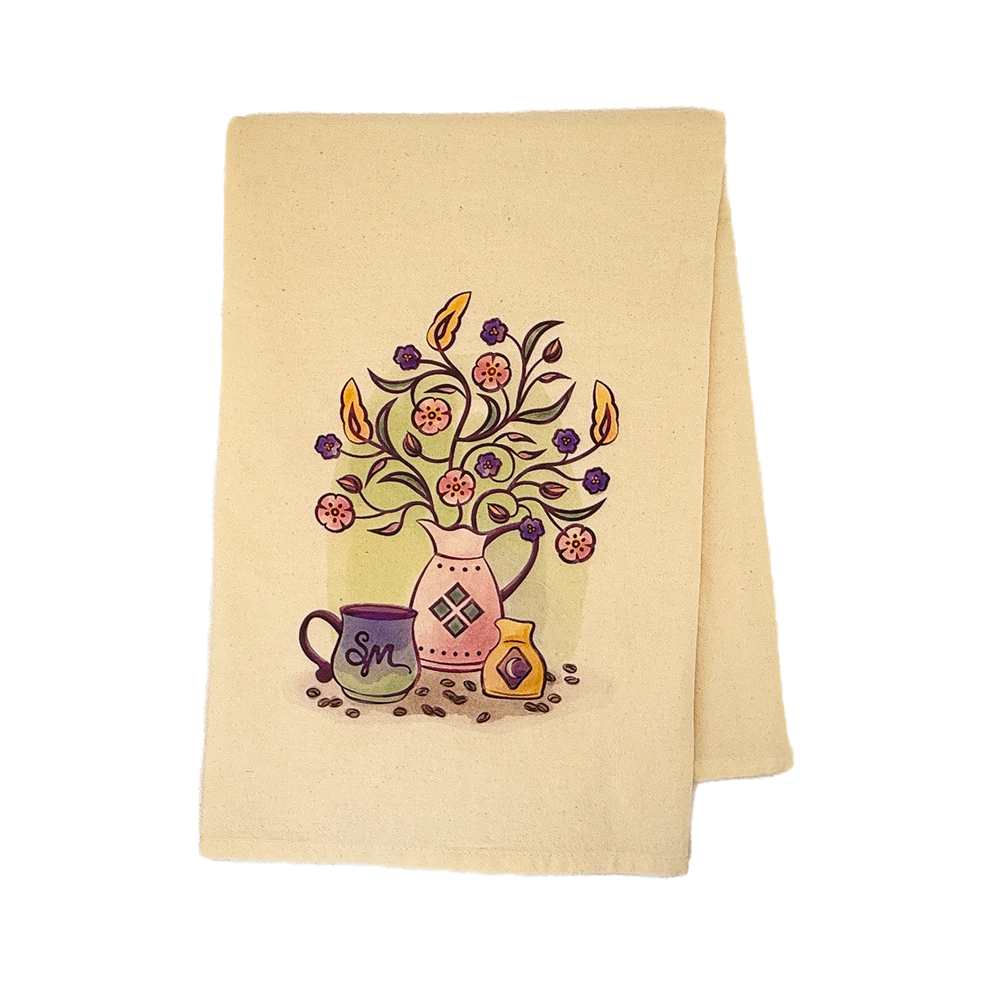 Coffee Craft Tea Towel