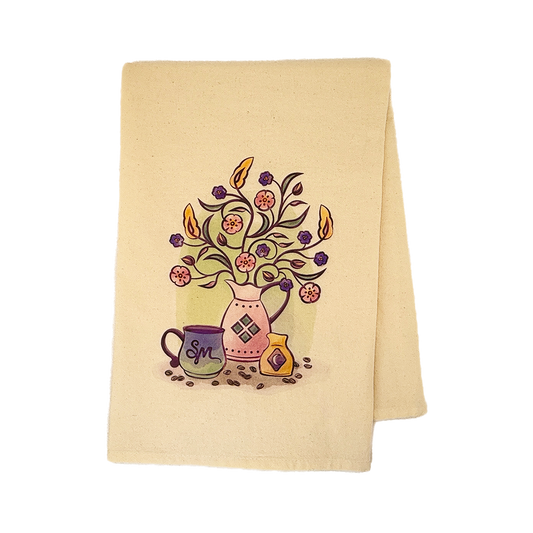 Coffee Craft Tea Towel