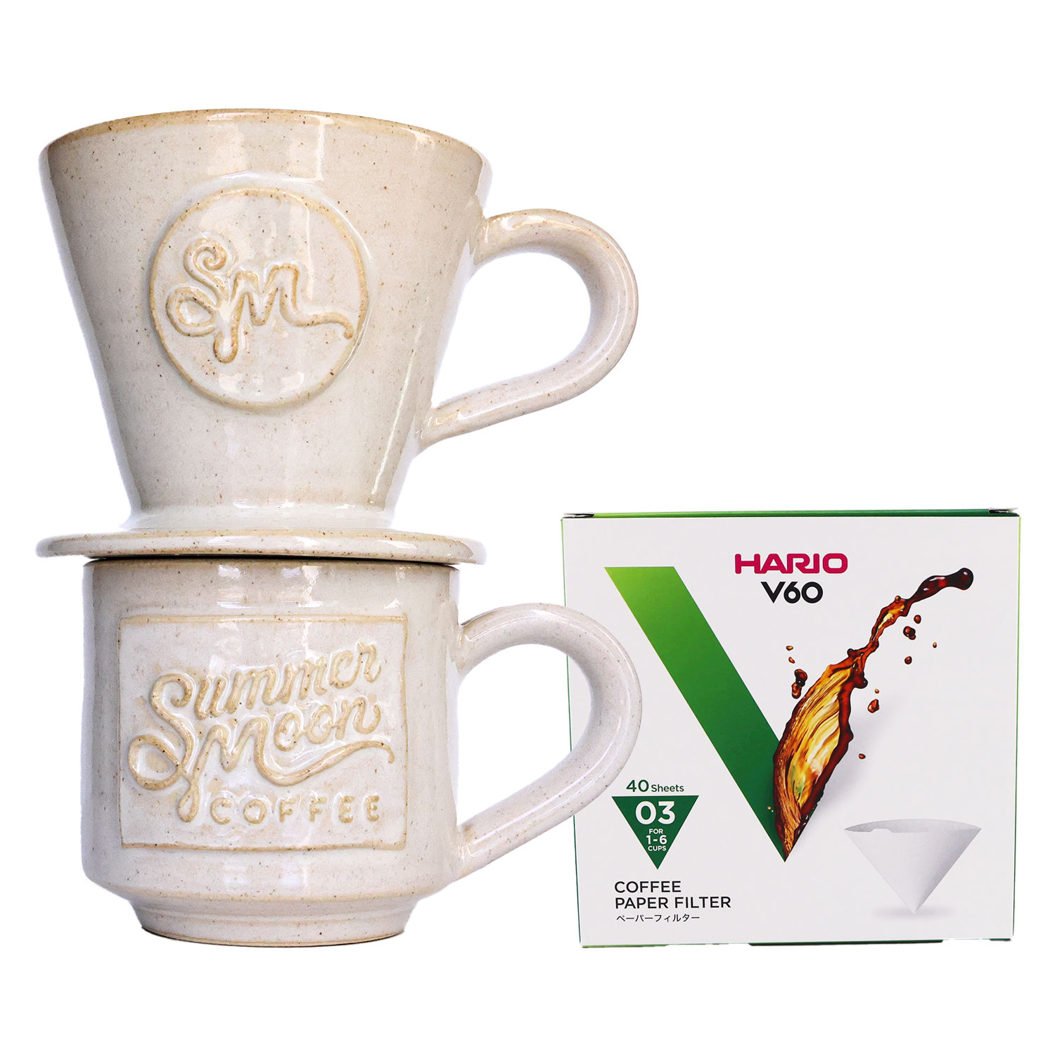 【未使用】atelier dehors タモ ASH CUP Black Oak Pour Over Set – Summer Moon Coffee