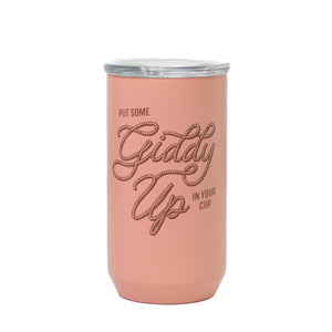 Rodeo Pink Giddy Up Tumbler