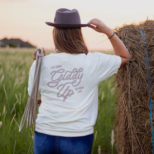 Ivory Giddy Up Tee