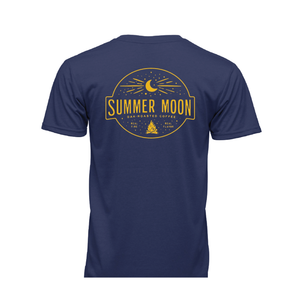 Real Fire, Real Flavor Tee Cobalt