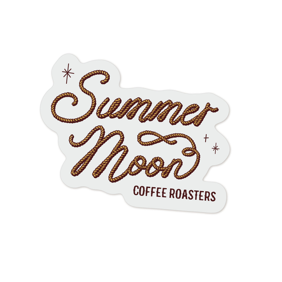 Summer Moon Rope Sticker – Summer Moon Coffee