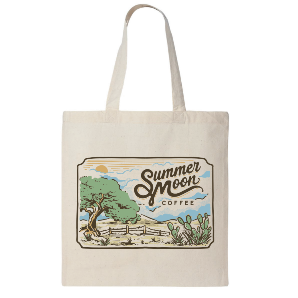 Hill Country Postcard Tote