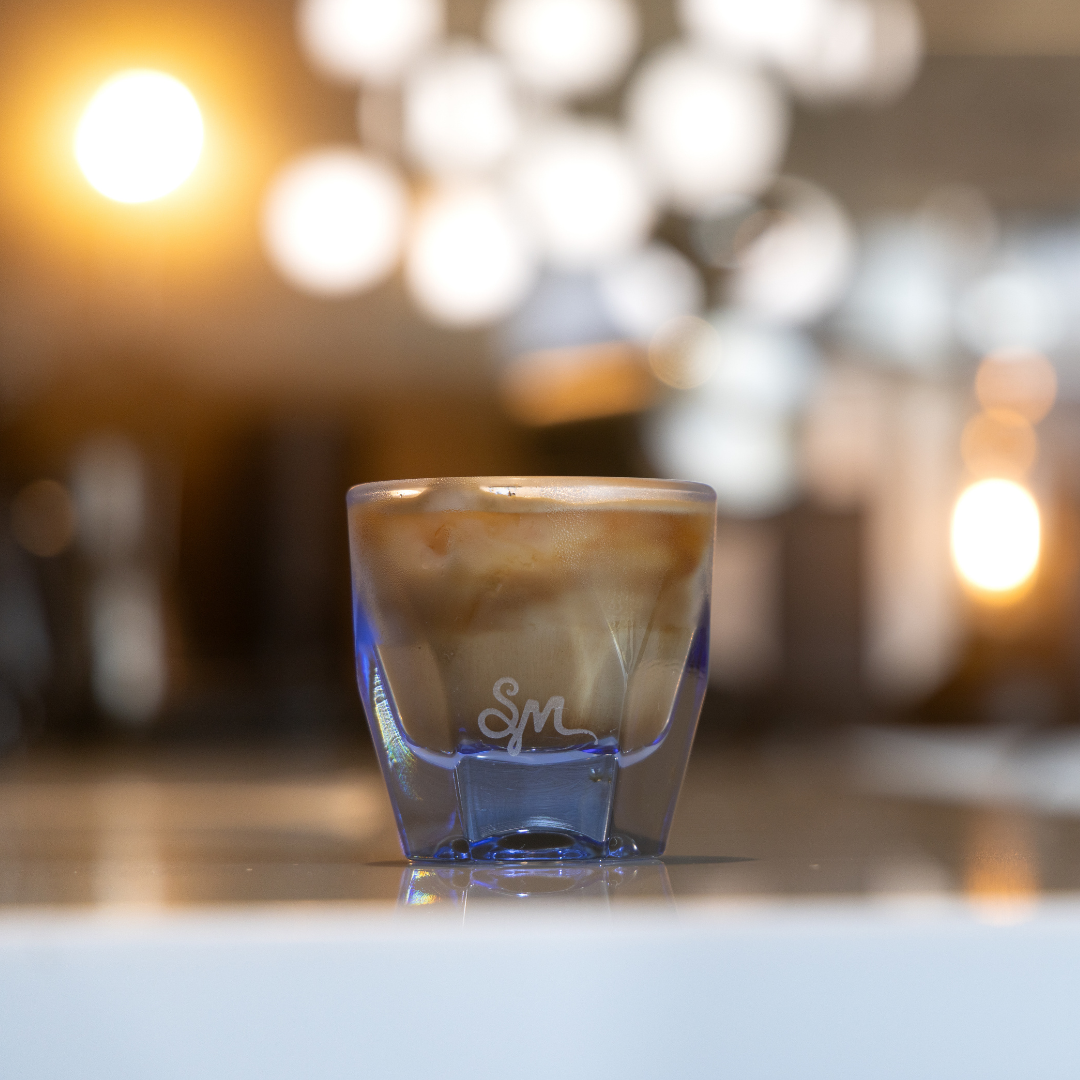 Blue "Moontado" Glass