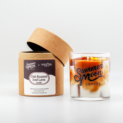 Oak Roasted Iced Latte Candle