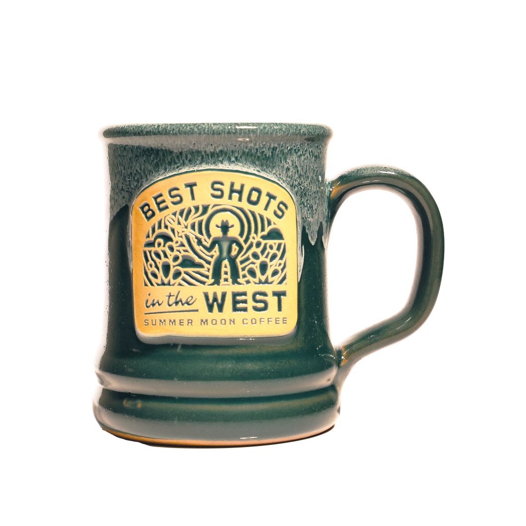 Teal with White Ramsey Mug