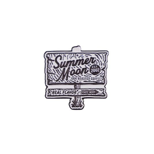 Camp Sign Enamel Pin