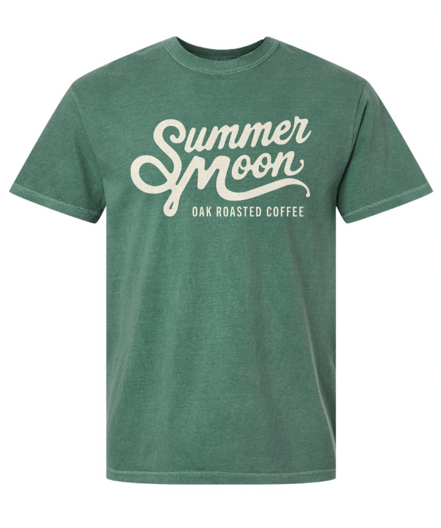 Green Script Tee