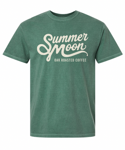 Green Script Tee