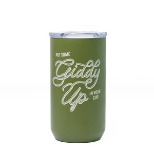 Nettle Green Giddy Up Tumbler