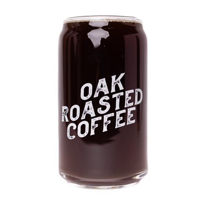 Oak Roasted Coffee Glass Can