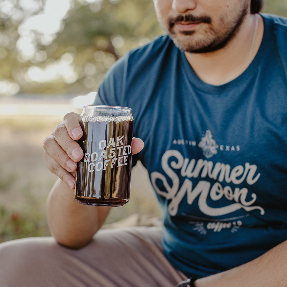 Oak Roasted Coffee Glass Can