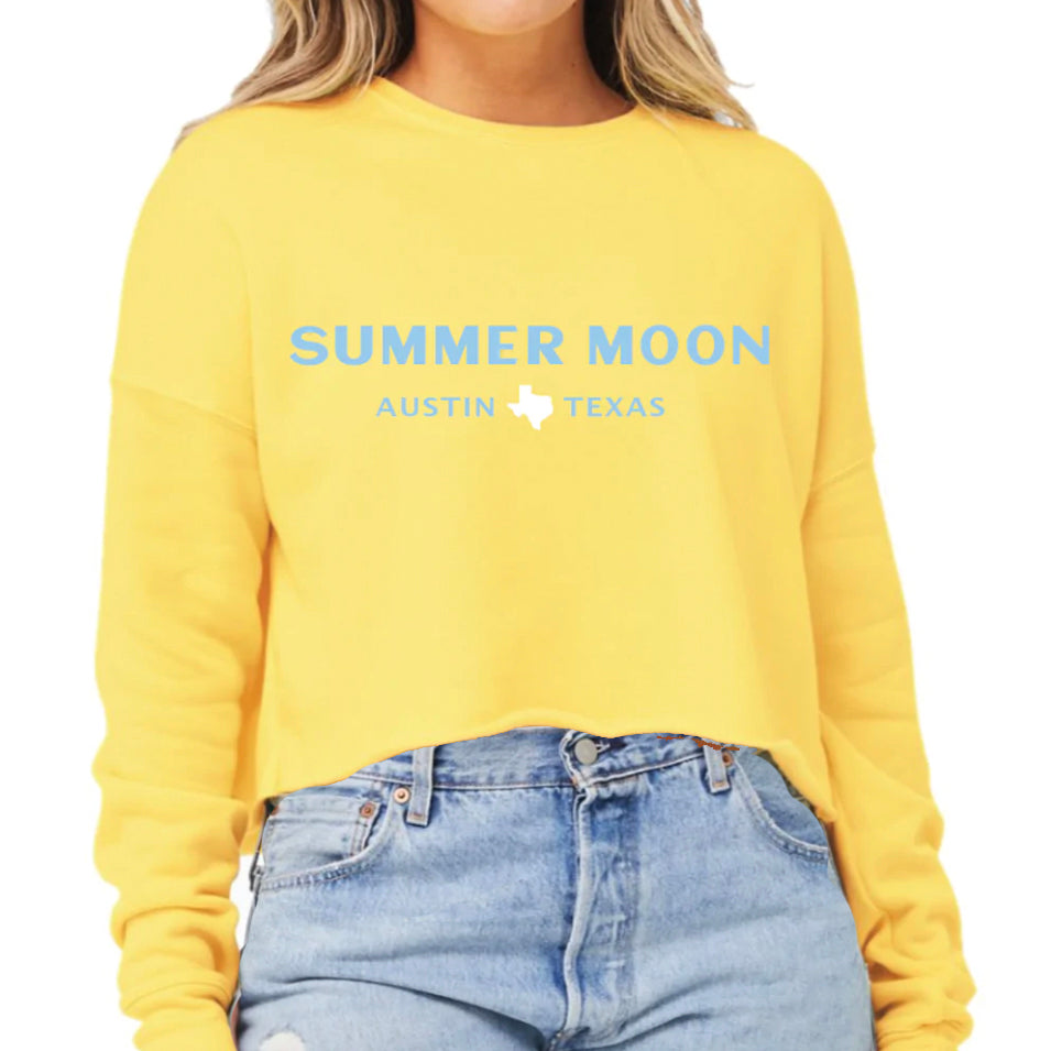 Sunshine Cropped Sweatshirt