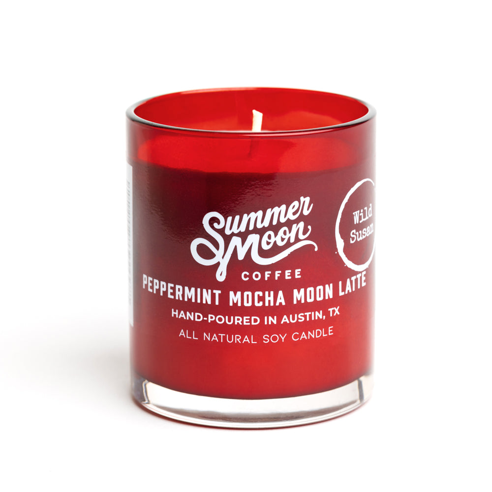 Peppermint Mocha Moon Latte Candle